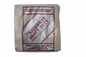 laminated dust sheet