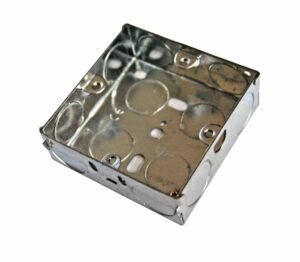 Metal back box