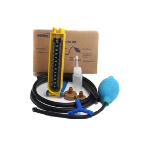 Drain air test kit