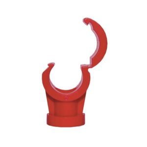 Red identification Quick lock pipe clip